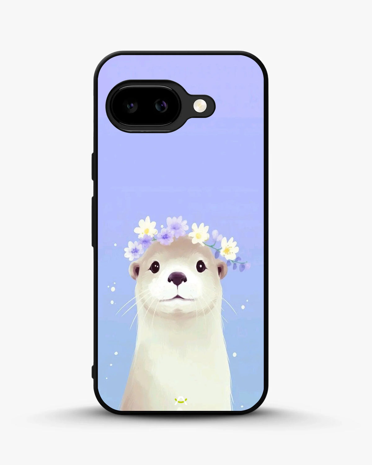 Otter Flower Crown Phone Case - Cute Lavender Print for iPhone, Samsung, Pixel, OnePlus & Vivo