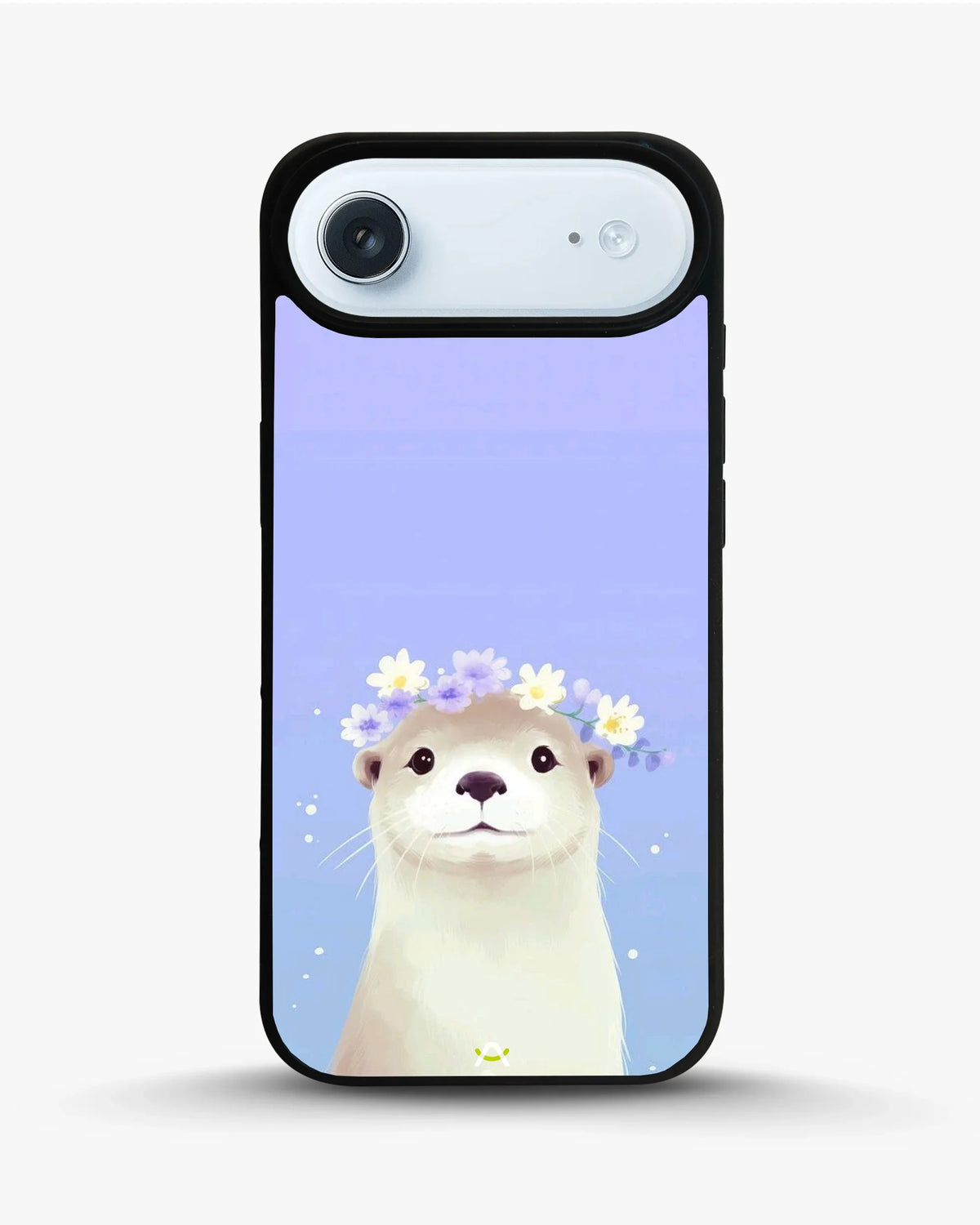 Otter Flower Crown Phone Case - Cute Lavender Print for iPhone, Samsung, Pixel, OnePlus & Vivo