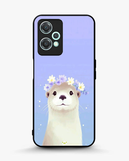 Otter Flower Crown Phone Case - Cute Lavender Print for iPhone, Samsung, Pixel, OnePlus & Vivo