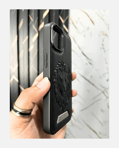 Premium Embossed Lion iPhone Cover – Bold & Stylish Protection for iPhone 14 Pro & 14 Pro Max