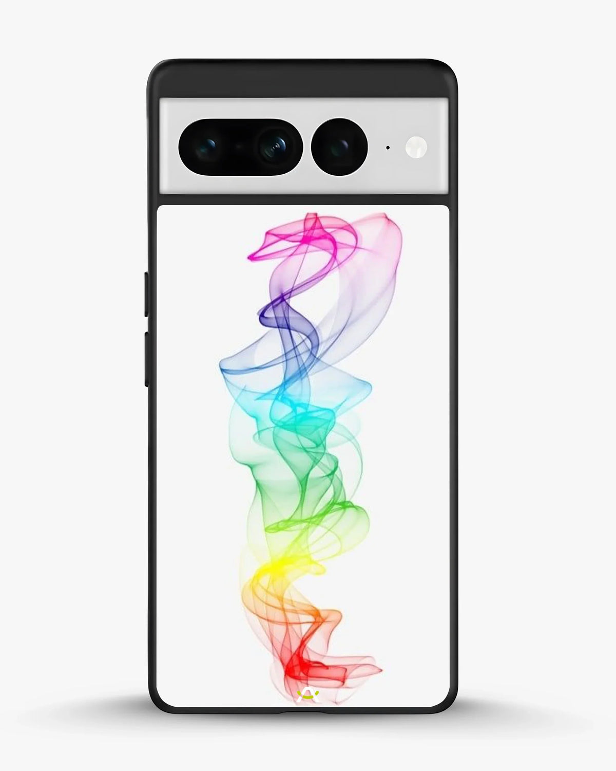 Rainbow Smoke Phone Case - Soft Gradient Wisp Print for iPhone, Samsung, Pixel, OnePlus & Vivo