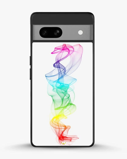 Rainbow Smoke Phone Case - Soft Gradient Wisp Print for iPhone, Samsung, Pixel, OnePlus & Vivo