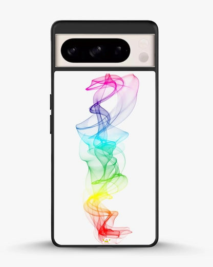 Rainbow Smoke Phone Case - Soft Gradient Wisp Print for iPhone, Samsung, Pixel, OnePlus & Vivo