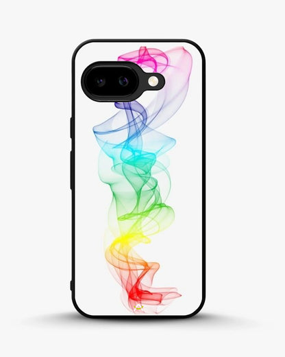 Rainbow Smoke Phone Case - Soft Gradient Wisp Print for iPhone, Samsung, Pixel, OnePlus & Vivo