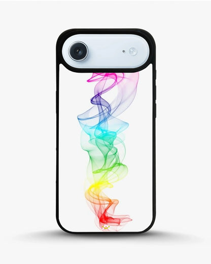 Rainbow Smoke Phone Case - Soft Gradient Wisp Print for iPhone, Samsung, Pixel, OnePlus & Vivo
