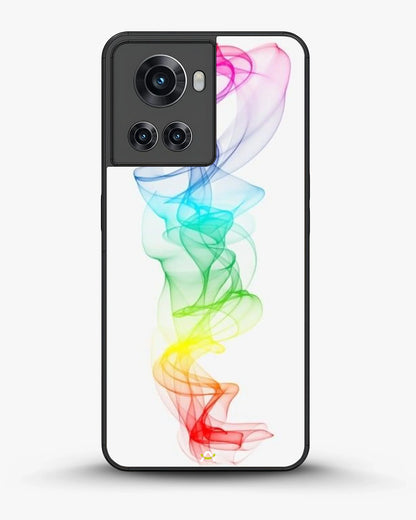 Rainbow Smoke Phone Case - Soft Gradient Wisp Print for iPhone, Samsung, Pixel, OnePlus & Vivo