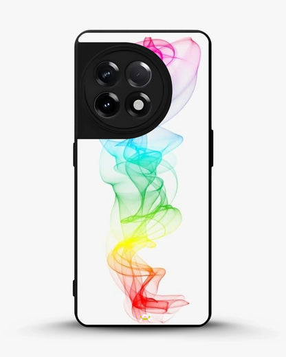 Rainbow Smoke Phone Case - Soft Gradient Wisp Print for iPhone, Samsung, Pixel, OnePlus & Vivo
