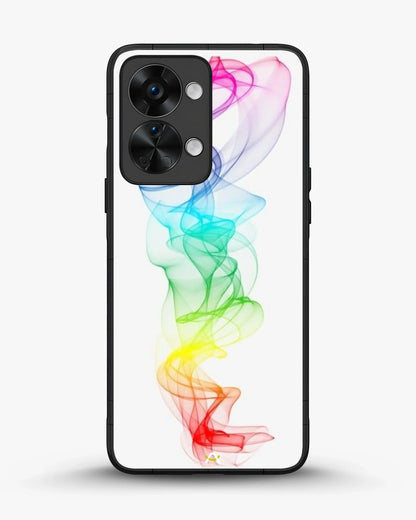 Rainbow Smoke Phone Case - Soft Gradient Wisp Print for iPhone, Samsung, Pixel, OnePlus & Vivo
