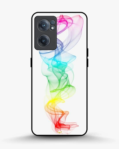 Rainbow Smoke Phone Case - Soft Gradient Wisp Print for iPhone, Samsung, Pixel, OnePlus & Vivo