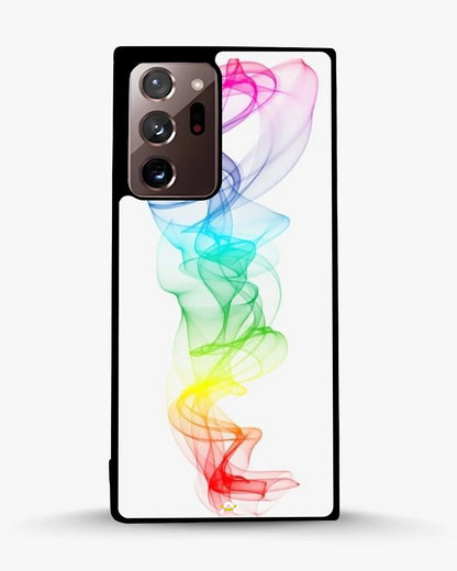 Rainbow Smoke Phone Case - Soft Gradient Wisp Print for iPhone, Samsung, Pixel, OnePlus & Vivo
