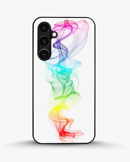 Rainbow Smoke Phone Case - Soft Gradient Wisp Print for iPhone, Samsung, Pixel, OnePlus & Vivo