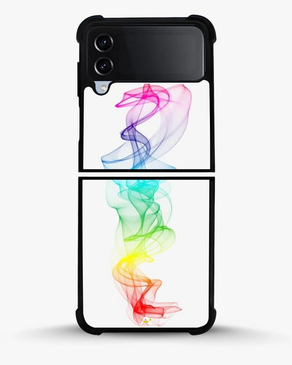 Rainbow Smoke Phone Case - Soft Gradient Wisp Print for iPhone, Samsung, Pixel, OnePlus & Vivo
