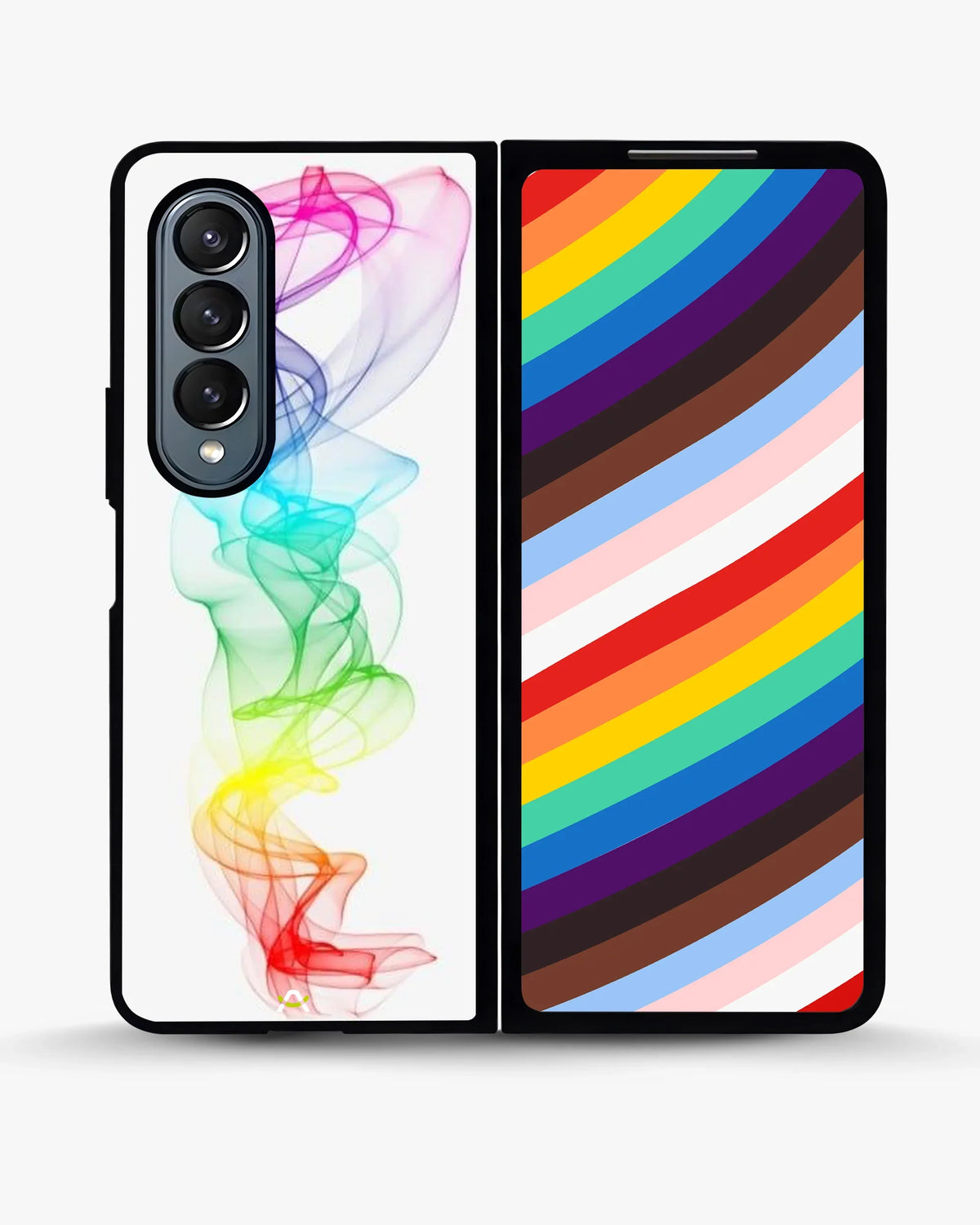 Rainbow Smoke Phone Case - Soft Gradient Wisp Print for iPhone, Samsung, Pixel, OnePlus & Vivo
