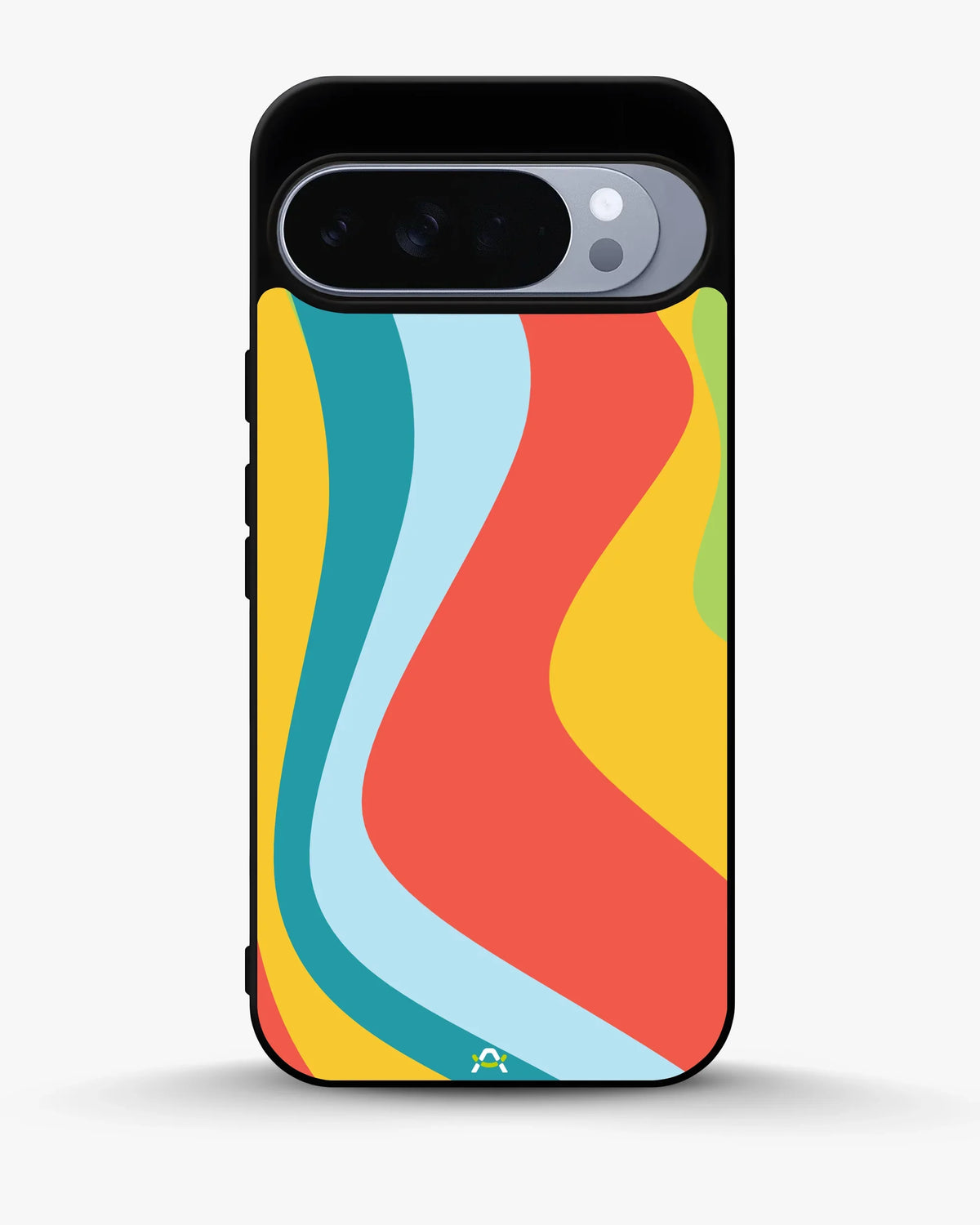 Retro Wavy Stripes Phone Case - Multicolor 70s Print for iPhone, Samsung, Pixel, OnePlus & Vivo