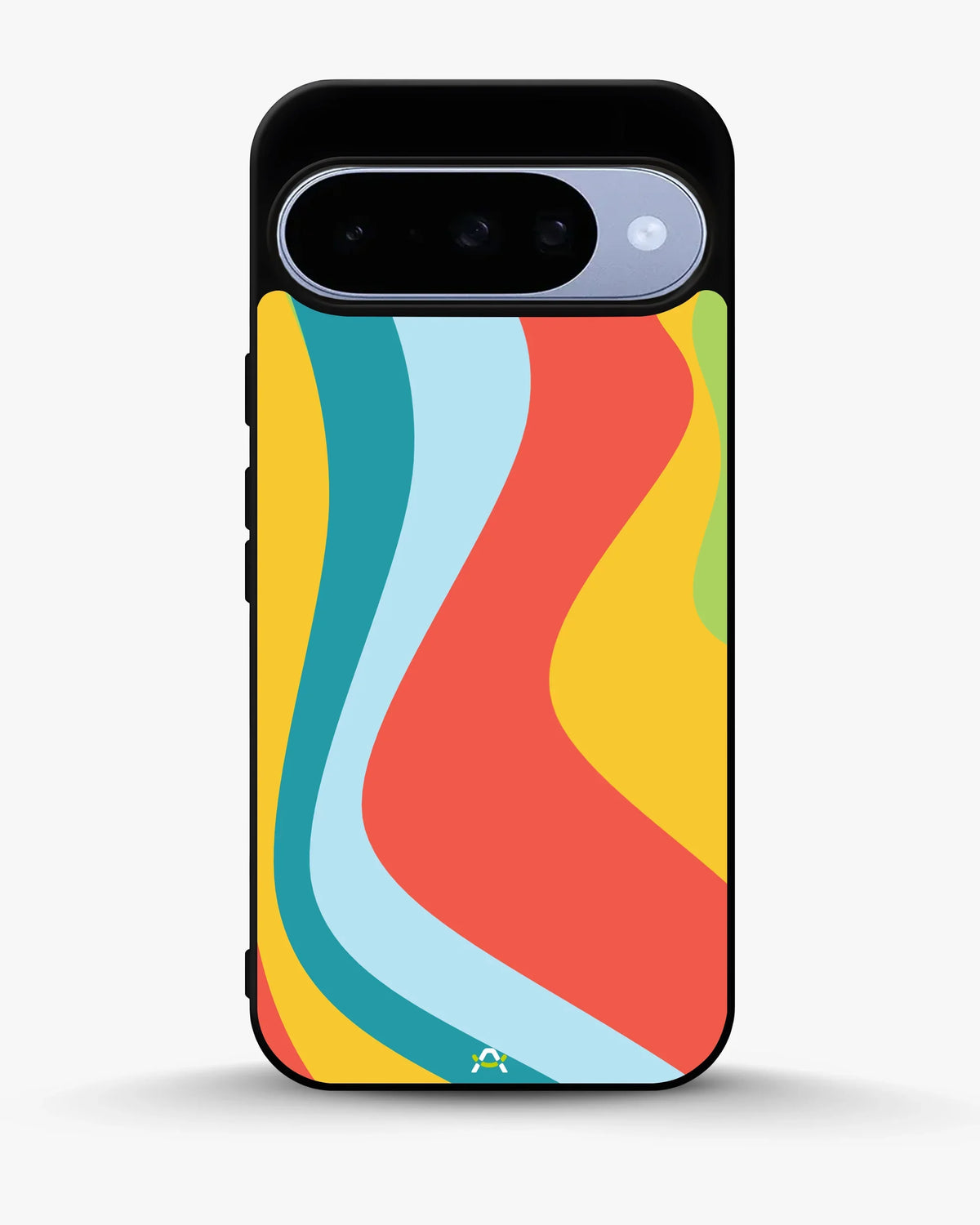 Retro Wavy Stripes Phone Case - Multicolor 70s Print for iPhone, Samsung, Pixel, OnePlus & Vivo