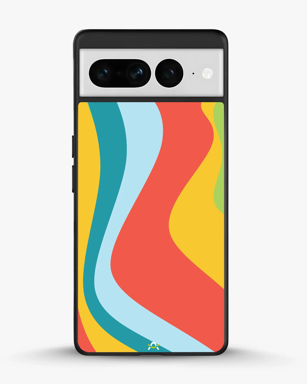 Retro Wavy Stripes Phone Case - Multicolor 70s Print for iPhone, Samsung, Pixel, OnePlus & Vivo
