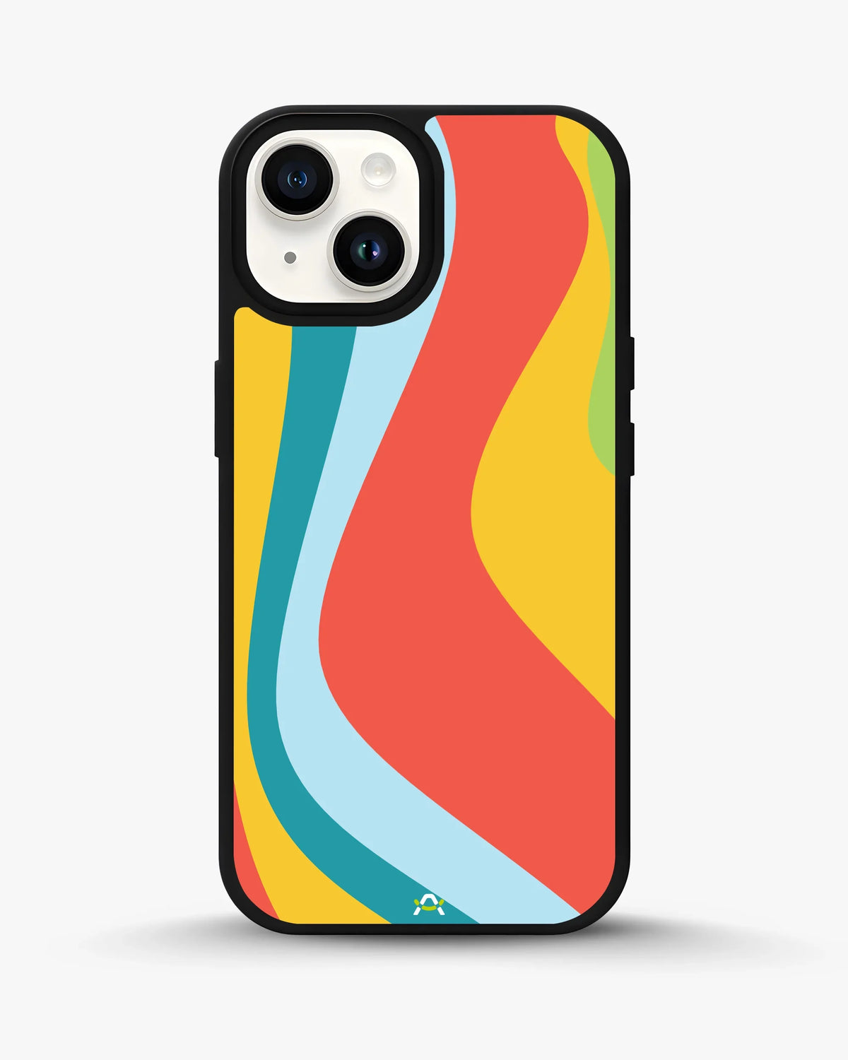 Retro Wavy Stripes Phone Case - Multicolor 70s Print for iPhone, Samsung, Pixel, OnePlus & Vivo