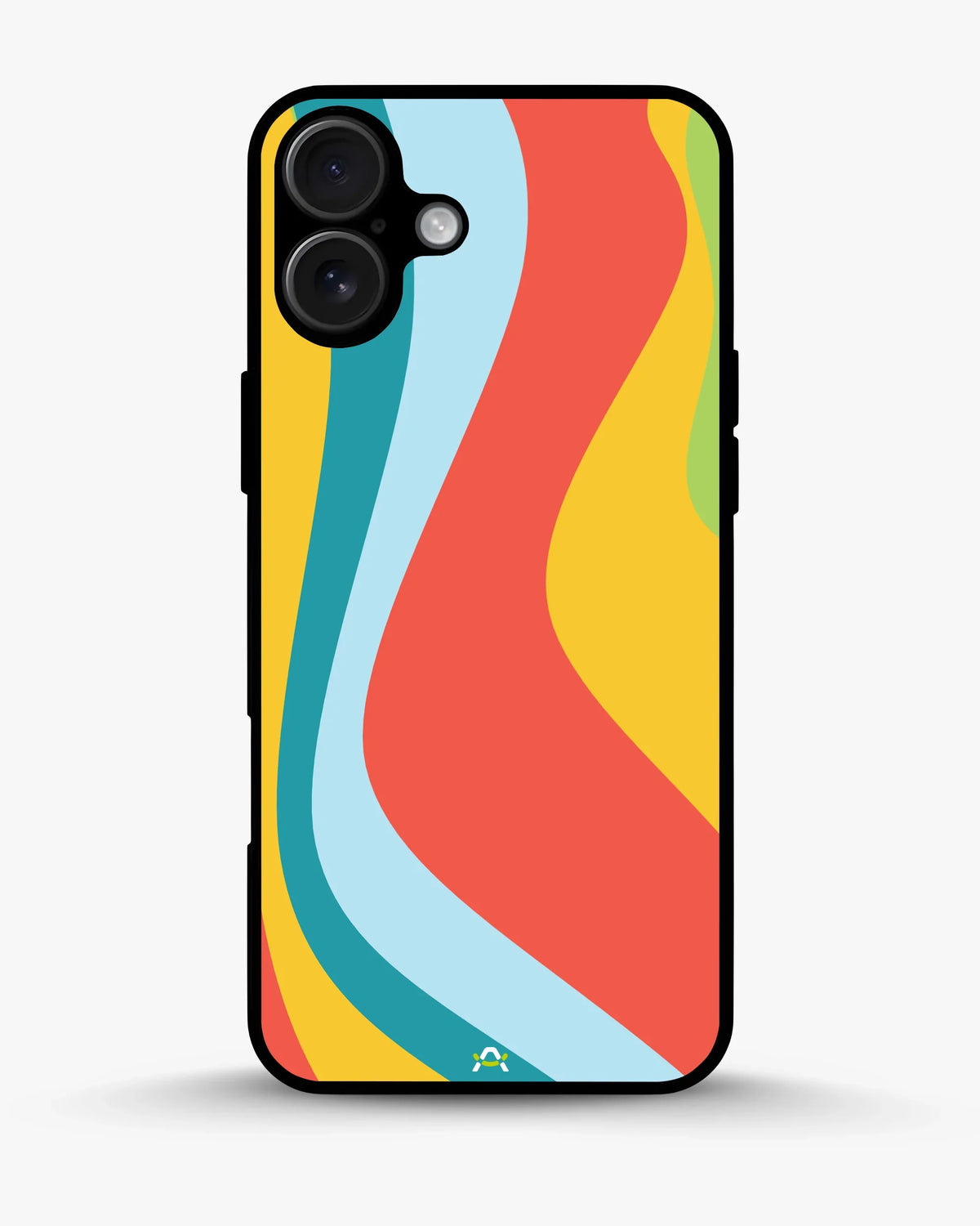 Retro Wavy Stripes Phone Case - Multicolor 70s Print for iPhone, Samsung, Pixel, OnePlus & Vivo