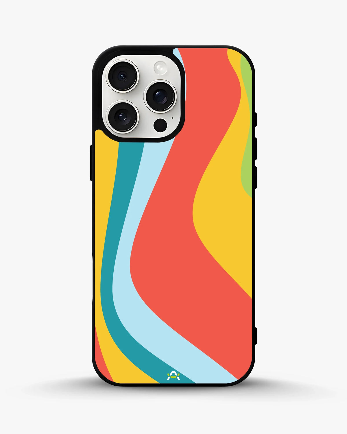 Retro Wavy Stripes Phone Case - Multicolor 70s Print for iPhone, Samsung, Pixel, OnePlus & Vivo