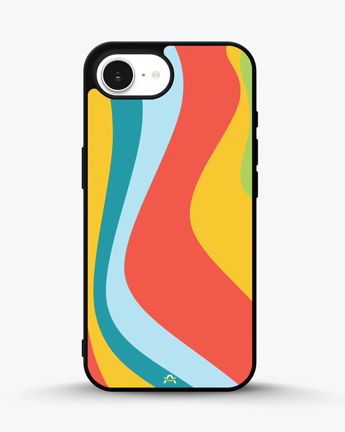 Retro Wavy Stripes Phone Case - Multicolor 70s Print for iPhone, Samsung, Pixel, OnePlus & Vivo