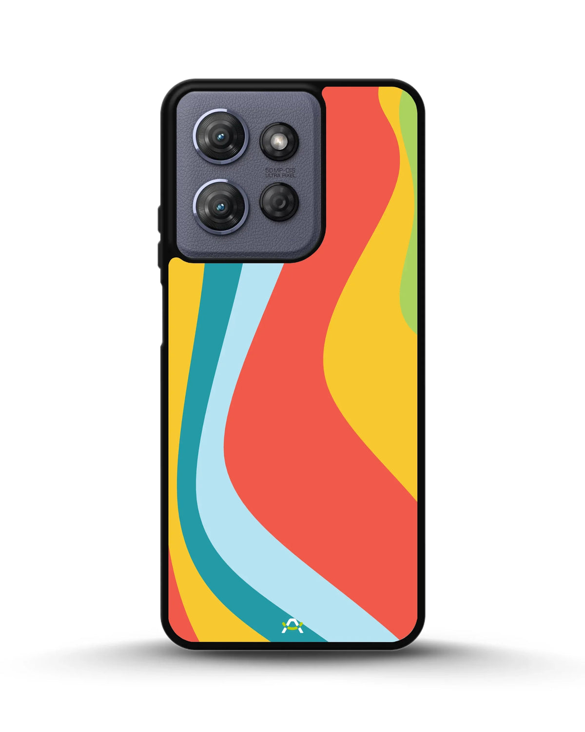 Retro Wavy Stripes Phone Case - Multicolor 70s Print for iPhone, Samsung, Pixel, OnePlus & Vivo