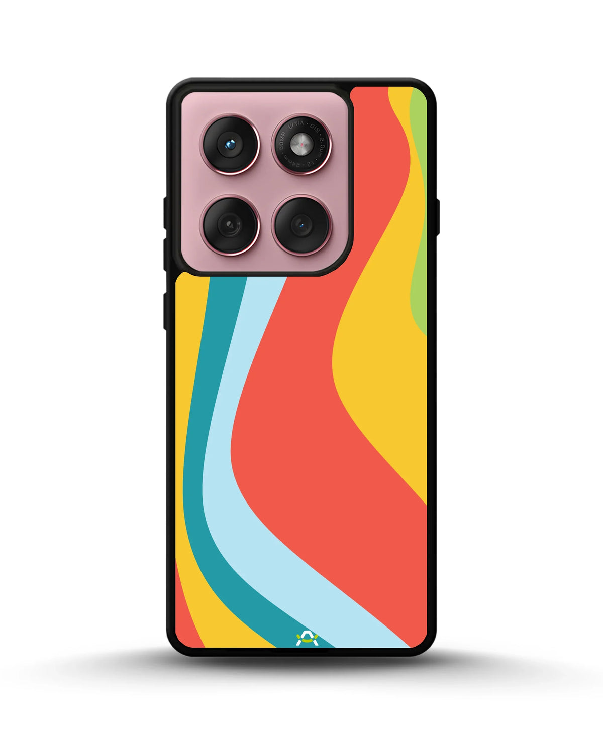 Retro Wavy Stripes Phone Case - Multicolor 70s Print for iPhone, Samsung, Pixel, OnePlus & Vivo