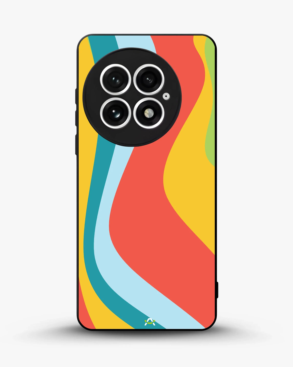 Retro Wavy Stripes Phone Case - Multicolor 70s Print for iPhone, Samsung, Pixel, OnePlus & Vivo