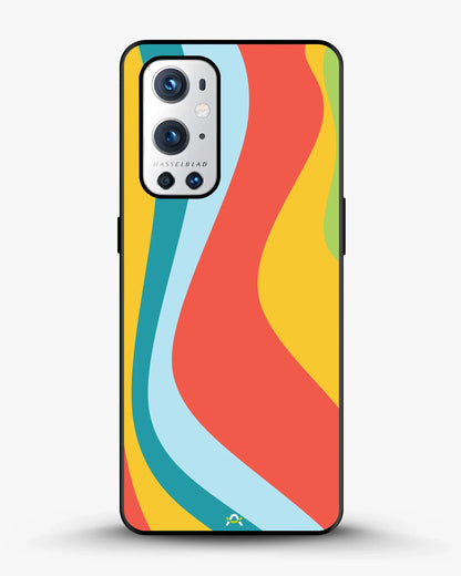 Retro Wavy Stripes Phone Case - Multicolor 70s Print for iPhone, Samsung, Pixel, OnePlus & Vivo