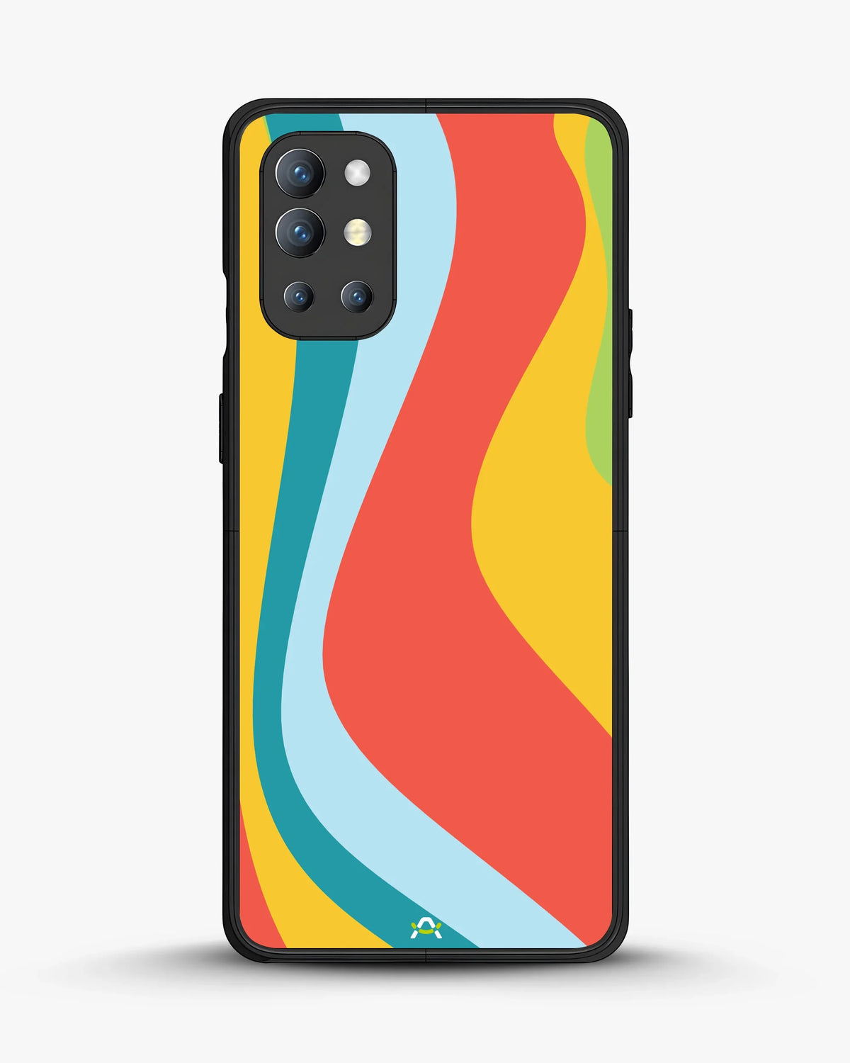 Retro Wavy Stripes Phone Case - Multicolor 70s Print for iPhone, Samsung, Pixel, OnePlus & Vivo
