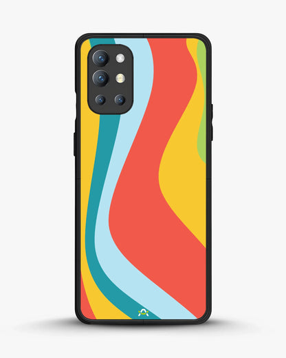 Retro Wavy Stripes Phone Case - Multicolor 70s Print for iPhone, Samsung, Pixel, OnePlus & Vivo