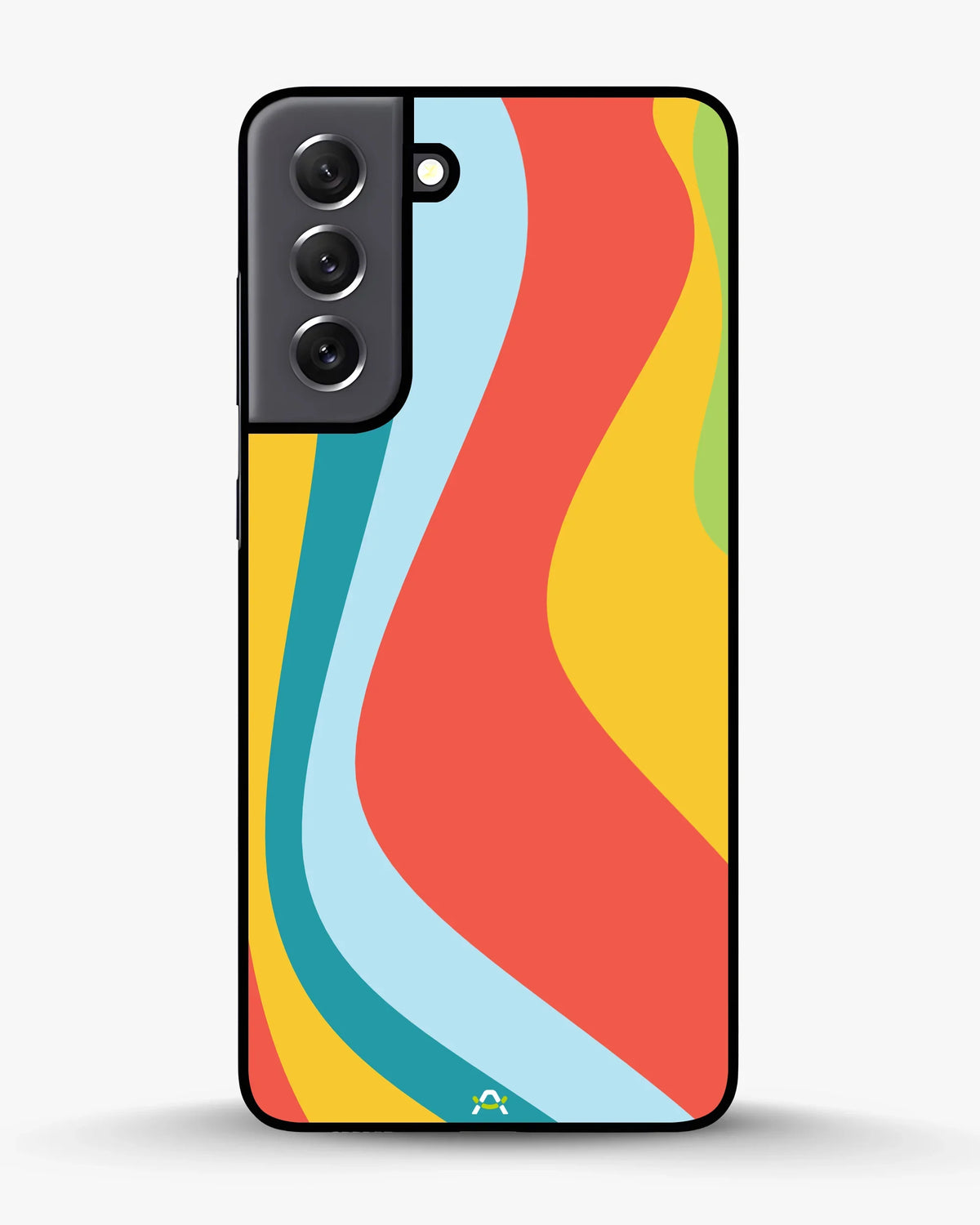 Retro Wavy Stripes Phone Case - Multicolor 70s Print for iPhone, Samsung, Pixel, OnePlus & Vivo