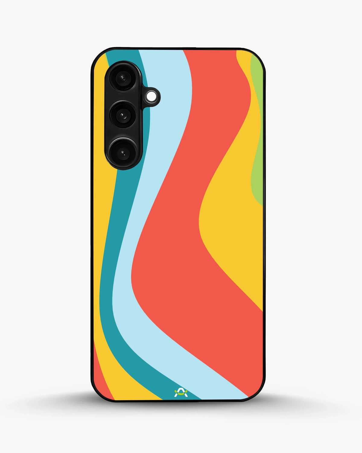 Retro Wavy Stripes Phone Case - Multicolor 70s Print for iPhone, Samsung, Pixel, OnePlus & Vivo