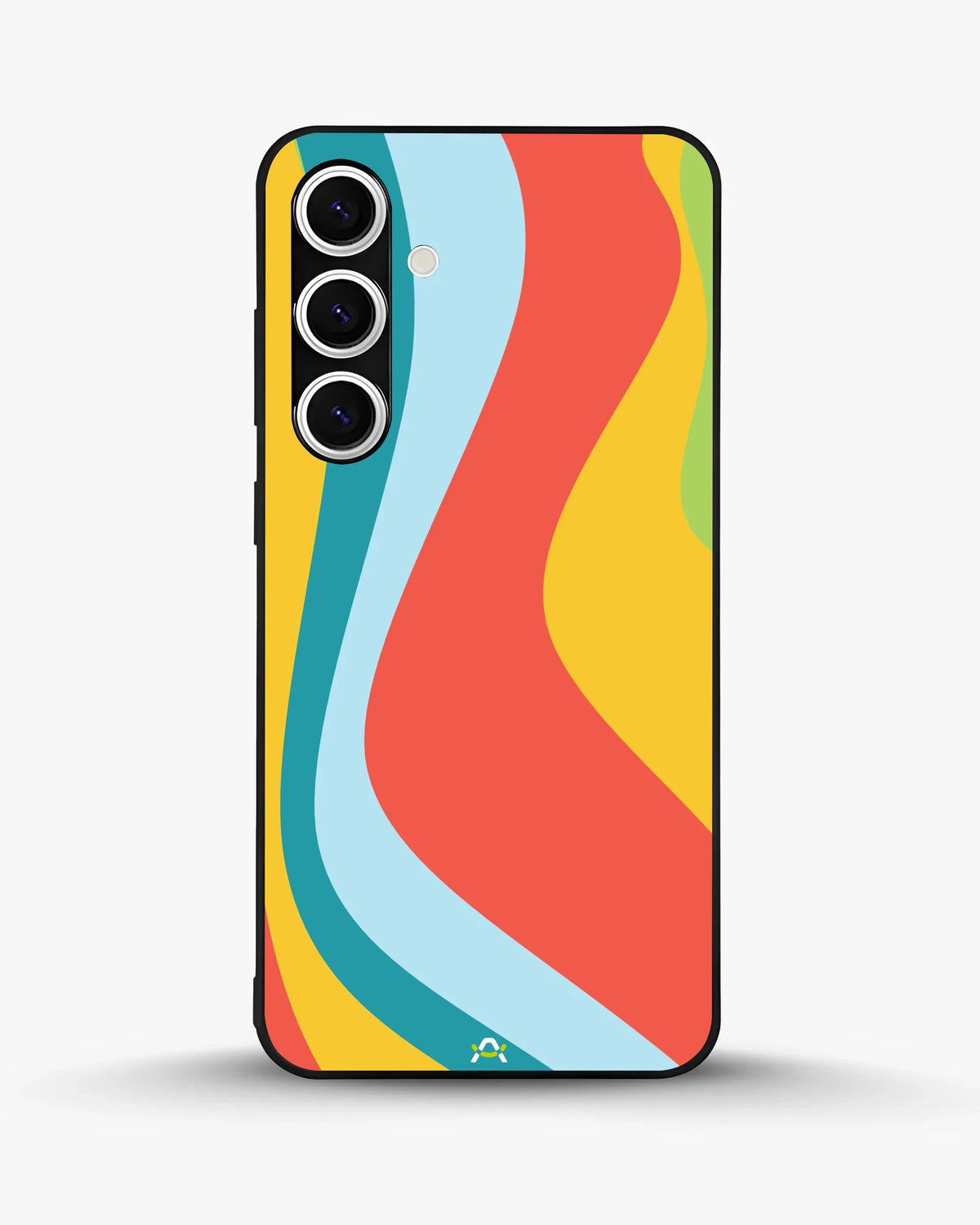 Retro Wavy Stripes Phone Case - Multicolor 70s Print for iPhone, Samsung, Pixel, OnePlus & Vivo