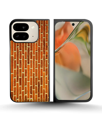 Rustic Red Brick Phone Case - Warm Masonry Print for iPhone, Samsung, Pixel, OnePlus & Vivo