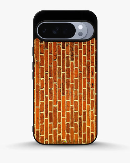 Rustic Red Brick Phone Case - Warm Masonry Print for iPhone, Samsung, Pixel, OnePlus & Vivo