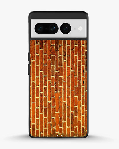 Rustic Red Brick Phone Case - Warm Masonry Print for iPhone, Samsung, Pixel, OnePlus & Vivo