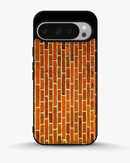 Rustic Red Brick Phone Case - Warm Masonry Print for iPhone, Samsung, Pixel, OnePlus & Vivo