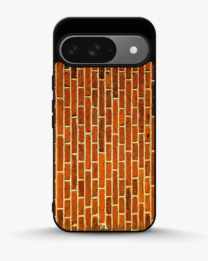 Rustic Red Brick Phone Case - Warm Masonry Print for iPhone, Samsung, Pixel, OnePlus & Vivo