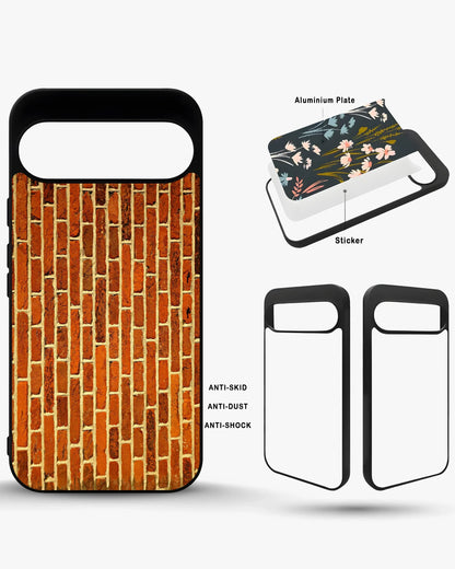 Rustic Red Brick Phone Case - Warm Masonry Print for iPhone, Samsung, Pixel, OnePlus & Vivo