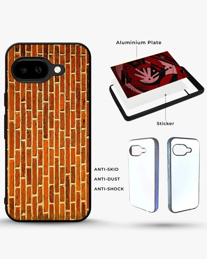 Rustic Red Brick Phone Case - Warm Masonry Print for iPhone, Samsung, Pixel, OnePlus & Vivo