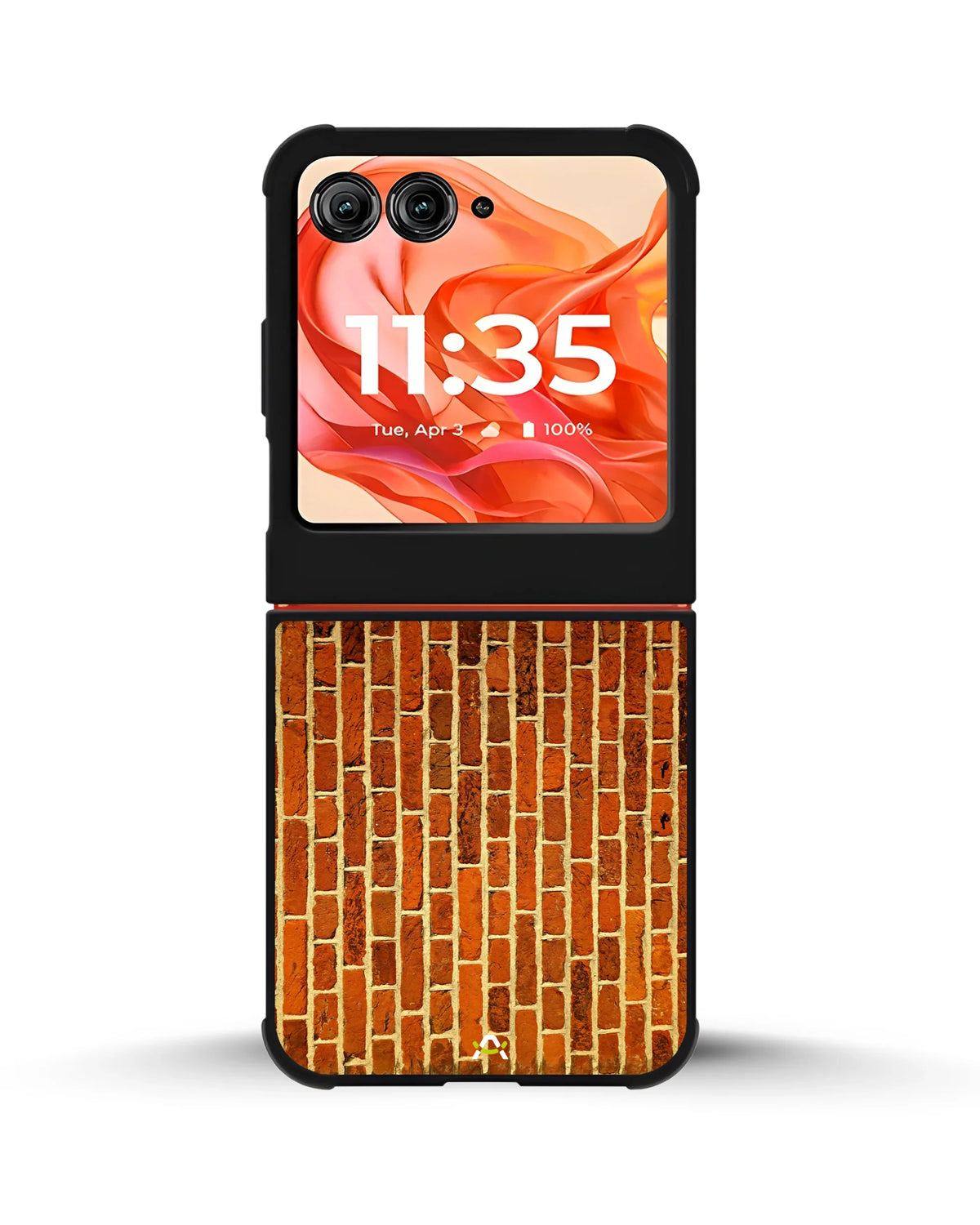 Rustic Red Brick Phone Case - Warm Masonry Print for iPhone, Samsung, Pixel, OnePlus & Vivo