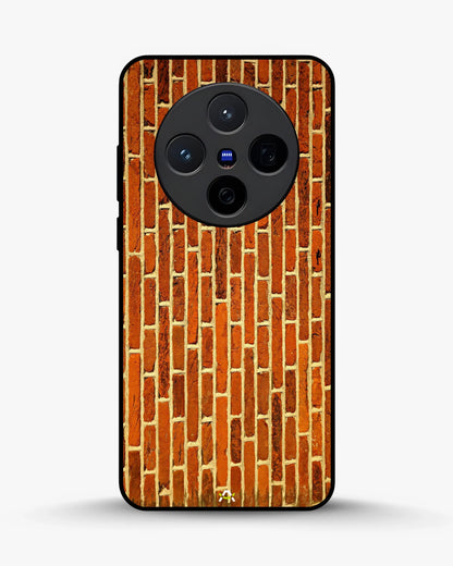 Rustic Red Brick Phone Case - Warm Masonry Print for iPhone, Samsung, Pixel, OnePlus & Vivo