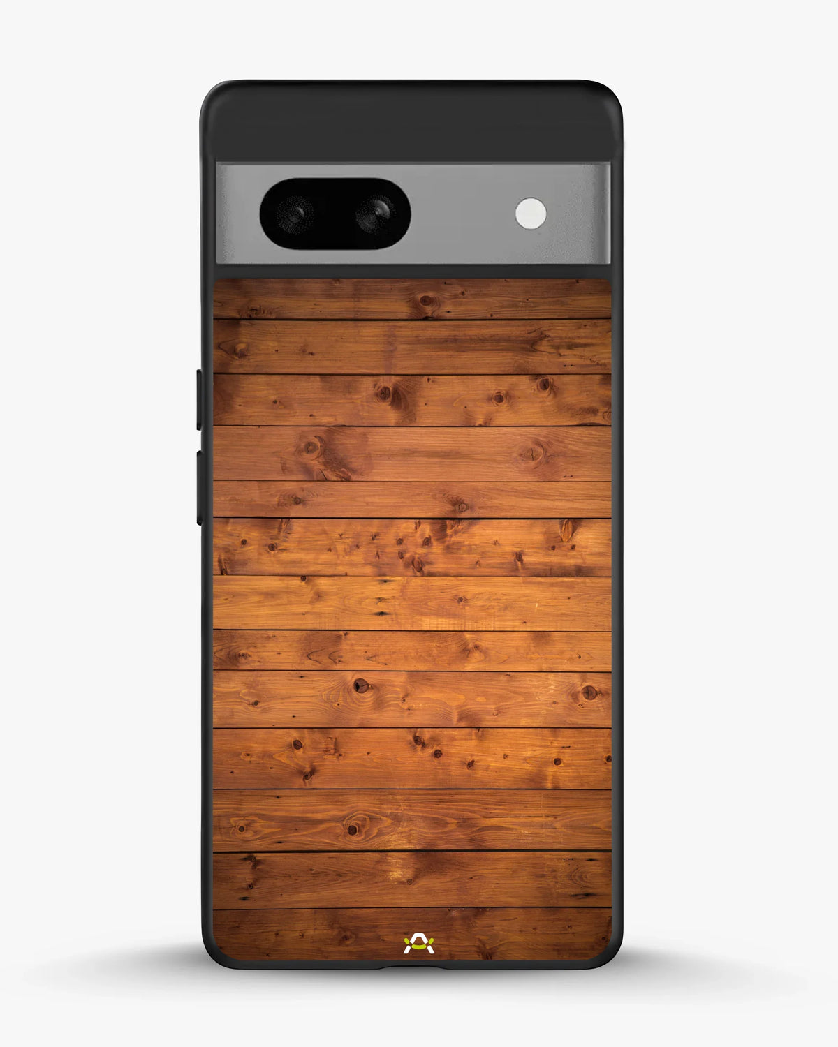 Rustic Wooden Planks Phone Case - Warm Wood Grain Print for iPhone, Samsung, Pixel, OnePlus & Vivo