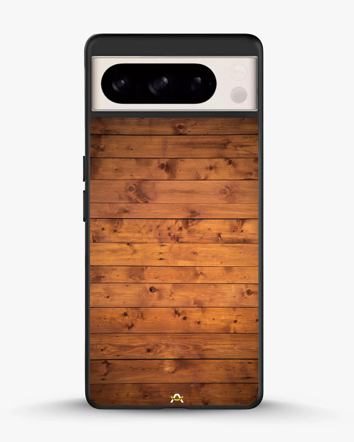 Rustic Wooden Planks Phone Case - Warm Wood Grain Print for iPhone, Samsung, Pixel, OnePlus & Vivo