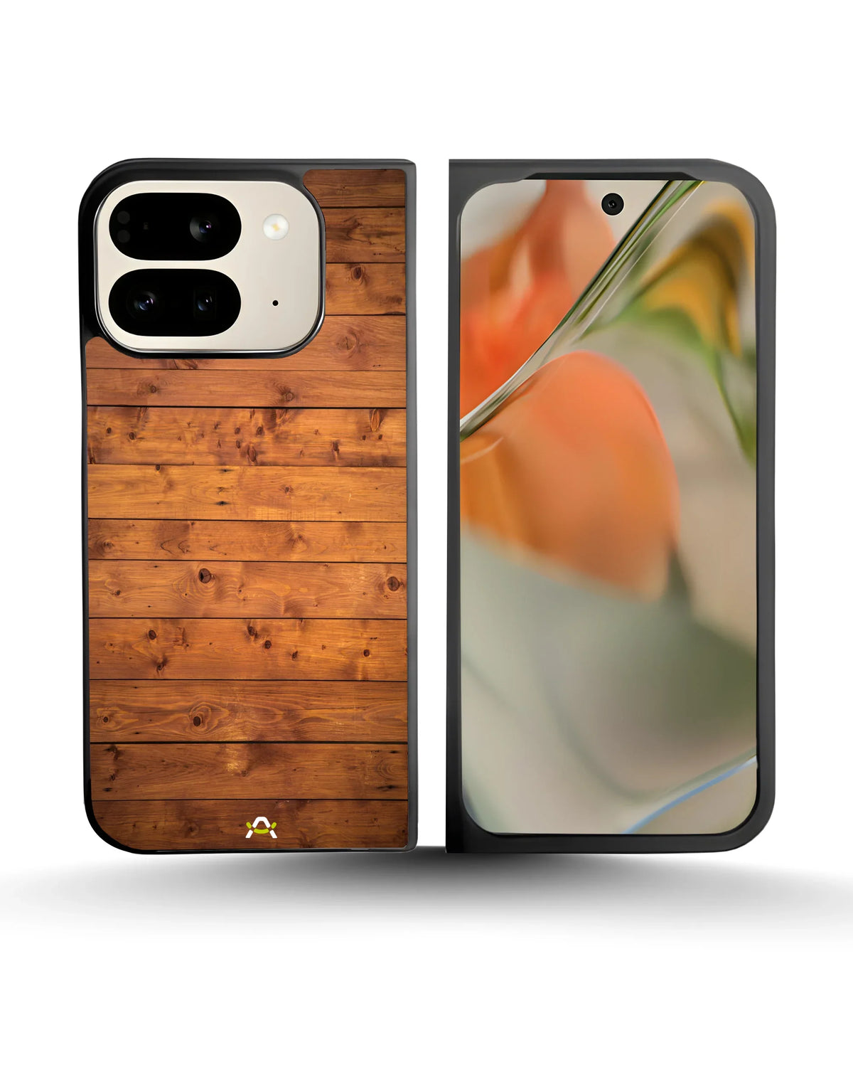 Rustic Wooden Planks Phone Case - Warm Wood Grain Print for iPhone, Samsung, Pixel, OnePlus & Vivo