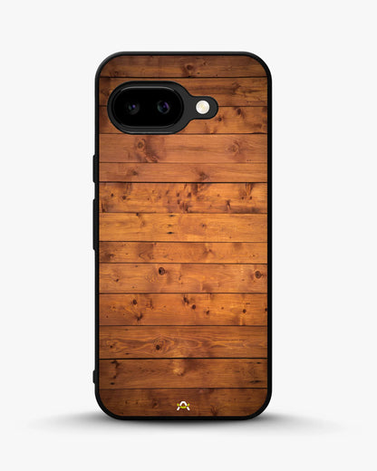 Rustic Wooden Planks Phone Case - Warm Wood Grain Print for iPhone, Samsung, Pixel, OnePlus & Vivo