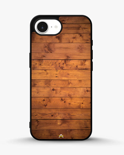 Rustic Wooden Planks Phone Case - Warm Wood Grain Print for iPhone, Samsung, Pixel, OnePlus & Vivo