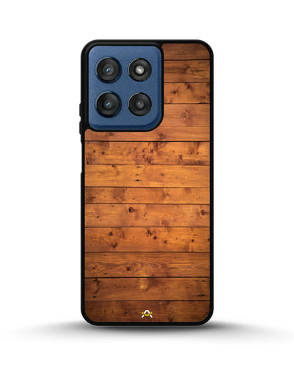Rustic Wooden Planks Phone Case - Warm Wood Grain Print for iPhone, Samsung, Pixel, OnePlus & Vivo