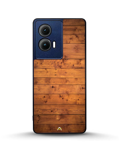 Rustic Wooden Planks Phone Case - Warm Wood Grain Print for iPhone, Samsung, Pixel, OnePlus & Vivo