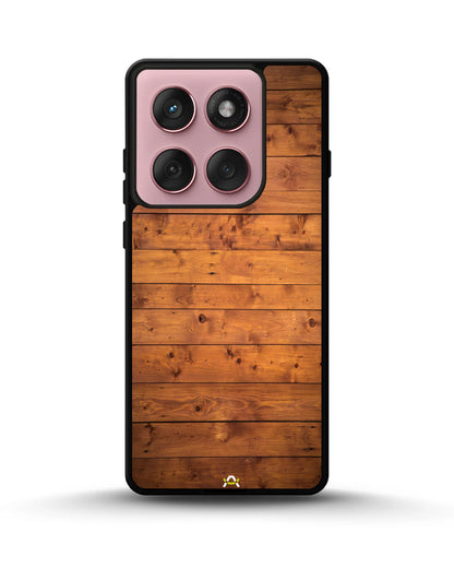Rustic Wooden Planks Phone Case - Warm Wood Grain Print for iPhone, Samsung, Pixel, OnePlus & Vivo